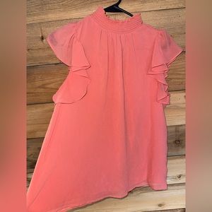 Coral Blouse
